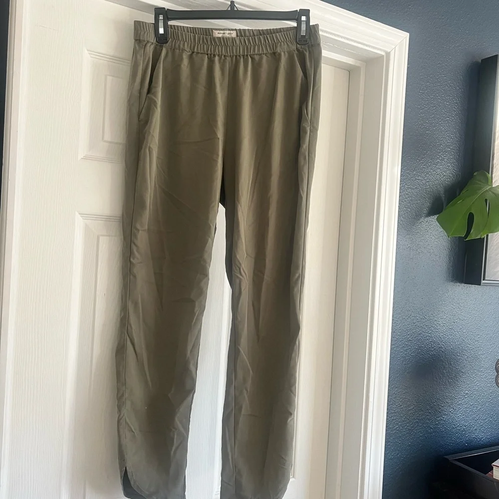 Marine Layer Men's Khaki Joggers